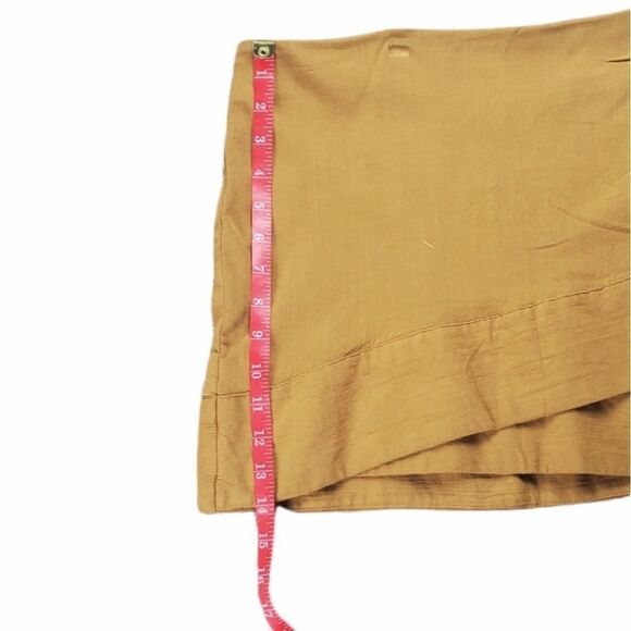 NWT Free People Sienna Brown Wrap Skirt - Picture 4 of 8